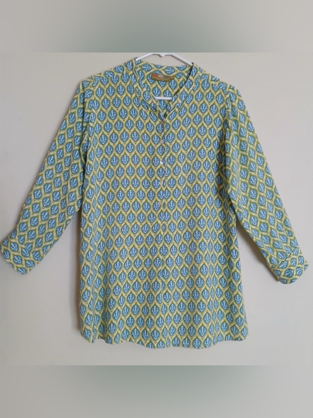 Rock Flower Paper Boho Popover Tunic